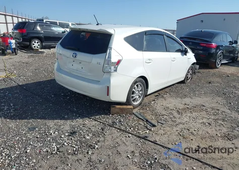 2013 Toyota Prius V from USA, damaged, VIN JTDZN3EU6D3188114